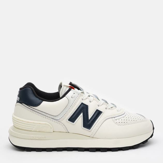 Женские кроссовки New Balance 574 U574LGTO 40 (7US) 25 см Белый/Черный ...