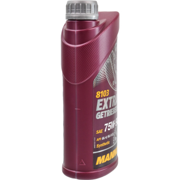 Трансмиссионное масло Mannol EXTRA GETRIEBEOEL 1л 75W-90 (MN8103-1 ...