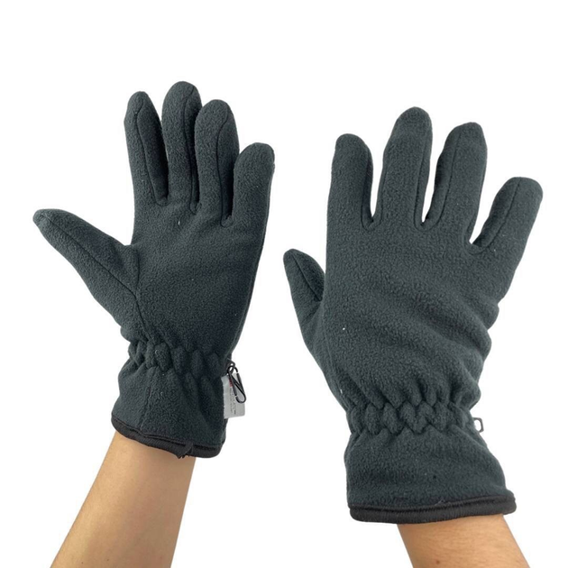 Зимние перчатки THINSULATE черные (T-BL-1) - изображение 1