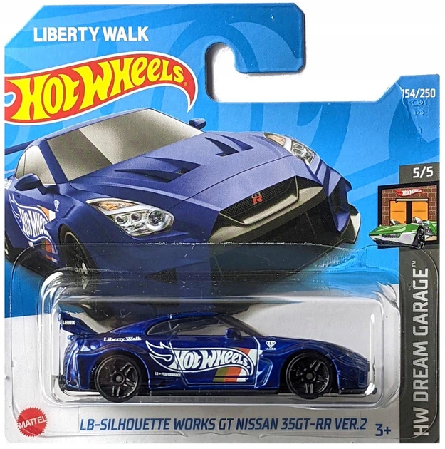 Машинка Hot Wheels LB-Silhouette Works GT Nissan 35GT-RR HW Dream