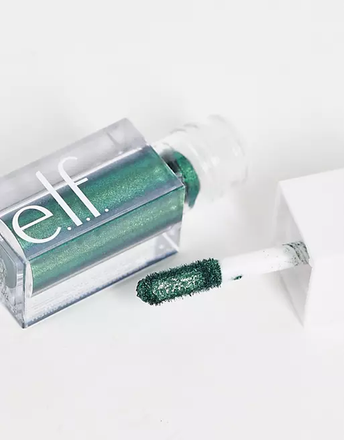 Жидкие тени для век e.l.f. Liquid Metallic Eyeshadows Aurora 3 мл - изображение 8