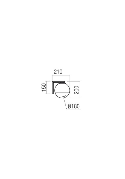 Бра Redo BERRY AP 1X42W E27 GOLD/WHITE D180 (5.1.1) 01-2302 - зображення 2