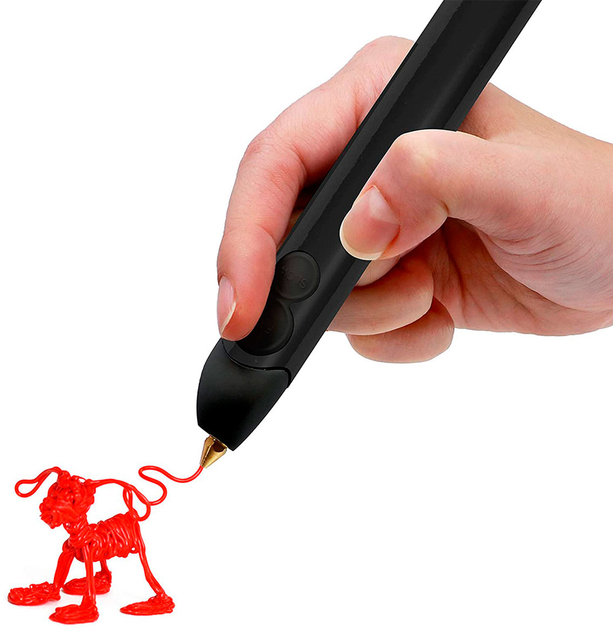 Pióro 3D 3Doodler Create Plus, czarne (8CPSBKEU3E) - obraz 8