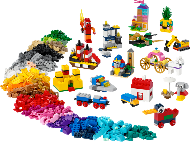 Zestaw klocków LEGO Classic 90 lat zabawy 1100 elementów (11021) - obraz 9