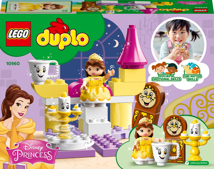 Zestaw klocków LEGO DUPLO ǀ Disney Sala balowa Belli 23 elementy (10960) - obraz 6
