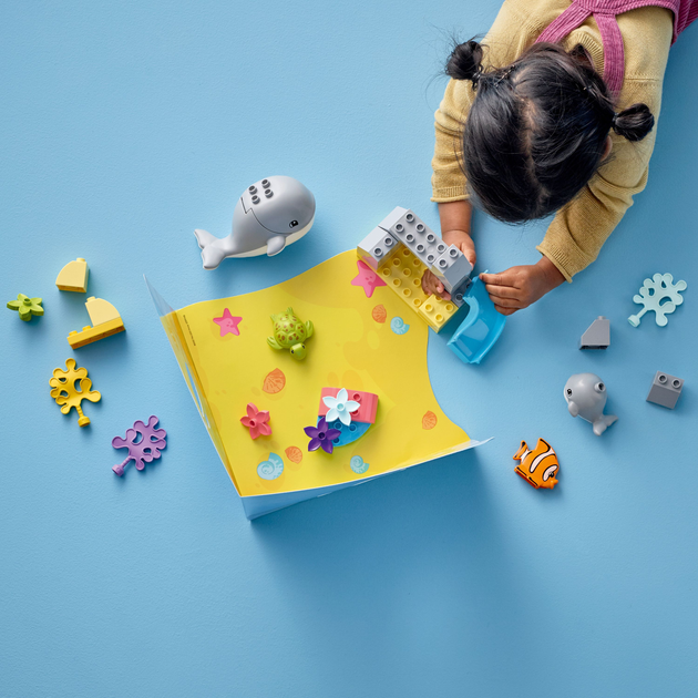 Конструктор LEGO DUPLO Town Дикі тварини океану 32 деталей (10972) - зображення 5