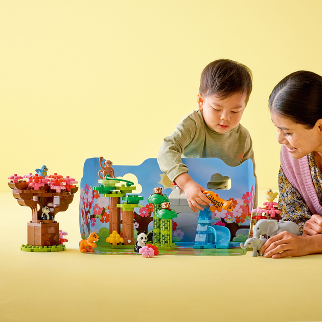 Конструктор LEGO DUPLO Town Дикі тварини Азії 117 деталей (10974) - зображення 6