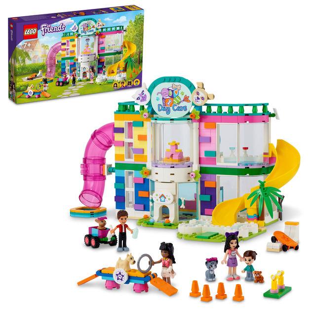 Zestaw klocków LEGO Friends Hotel dla zwierzątek 593 elementy (41718) - obraz 2