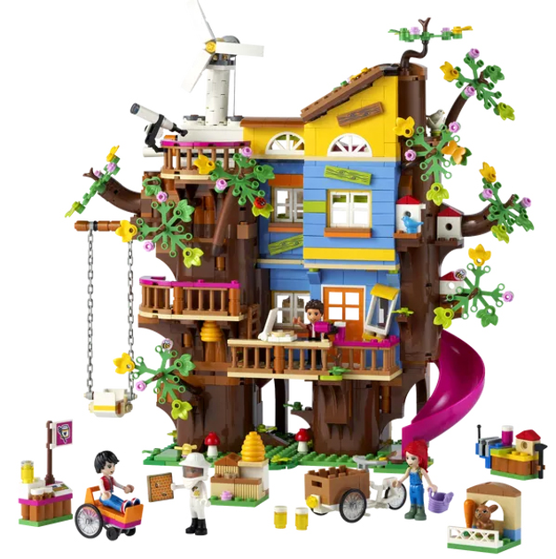 Zestaw klocków LEGO Friends Domek na Drzewie przyjaźni 1114 elementów (41703) - obraz 2