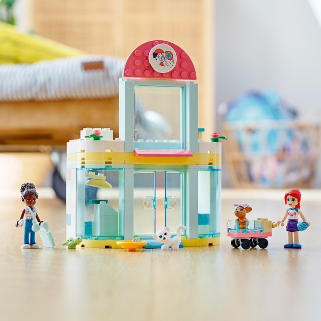 Zestaw klocków LEGO Friends Klinika dla zwierzątek 111 elementów (41695) - obraz 5