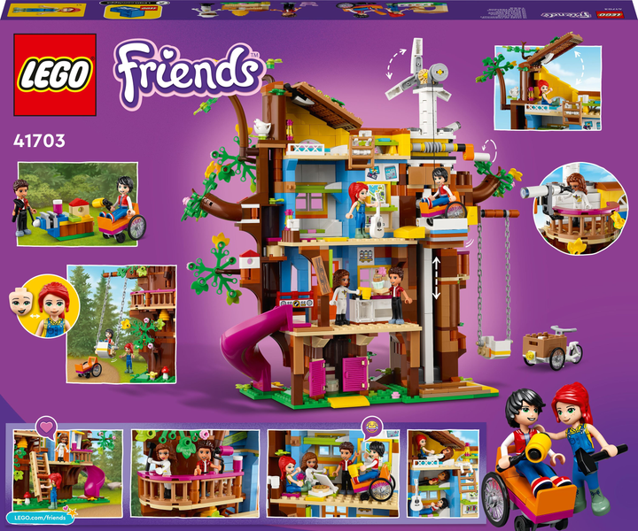 Конструктор LEGO Friends Будинок дружби на дереві 1114 деталей (41703) - зображення 5