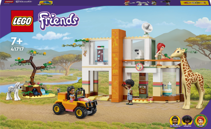 Zestaw klocków LEGO Friends Mia ratowniczka dzikich zwierząt 430 elementów (41717) - obraz 1