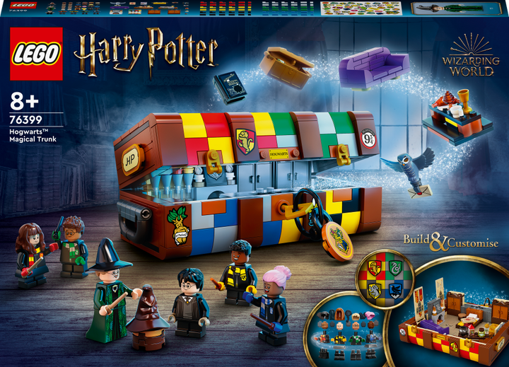 Zestaw klocków LEGO Harry Potter Magiczny kufer z Hogwartu 603 elementy (76399) - obraz 1