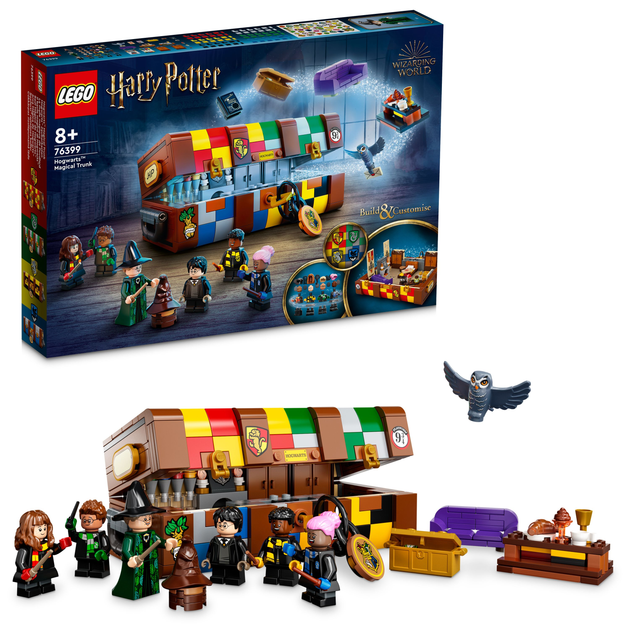 Конструктор LEGO Harry Potter Чарівна валіза Гоґвортсу 603 деталі (76399) - зображення 2