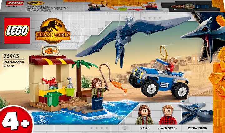 Конструктор LEGO Jurassic World Погоня за птеранодоном 94 деталі (76943) - зображення 1