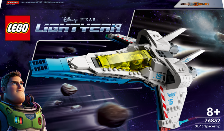 Zestaw klocków LEGO Lightyear Statek kosmiczny XL-15 497 elementów (76832) - obraz 1