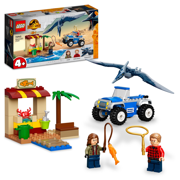 Конструктор LEGO Jurassic World Погоня за птеранодоном 94 деталі (76943) - зображення 2