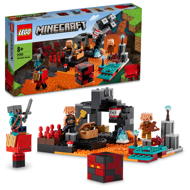 Конструктор LEGO Minecraft Бастіон підземного світу 300 деталей (21185) - зображення 2