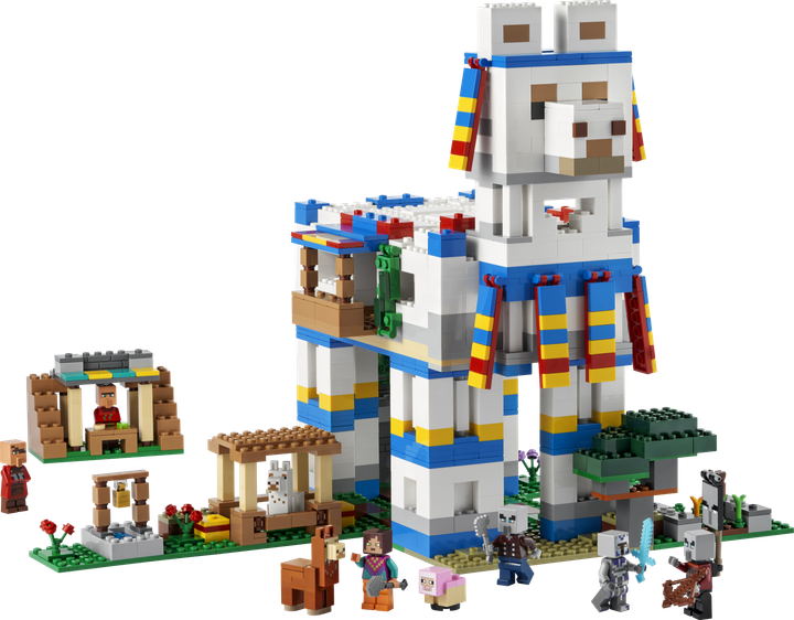 Конструктор LEGO Minecraft Село лами 1252 деталей (21188) - зображення 8