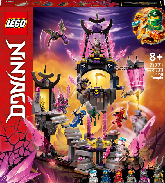 Zestaw klocków LEGO Ninjago Świątynia Kryształowego Króla 703 elementy (71771) - obraz 1