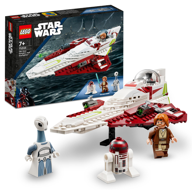Конструктор LEGO Star Wars Джедайський винищувач Обі-Вана Кенобі 282 деталей (75333) - зображення 2