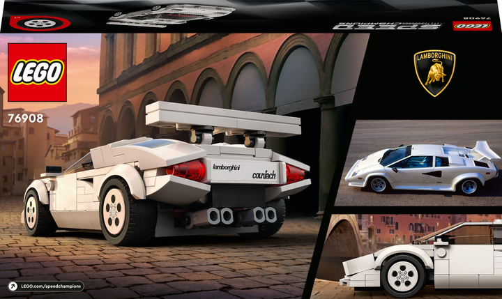 Конструктор LEGO Speed Champions Lamborghini Countach 262 деталі (76908) - зображення 9