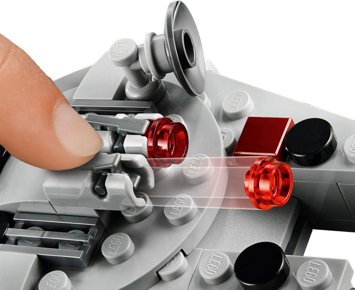 Zestaw klocków LEGO Star Wars Mikromyśliwiec Sokół Millennium 101 element (75295) - obraz 5