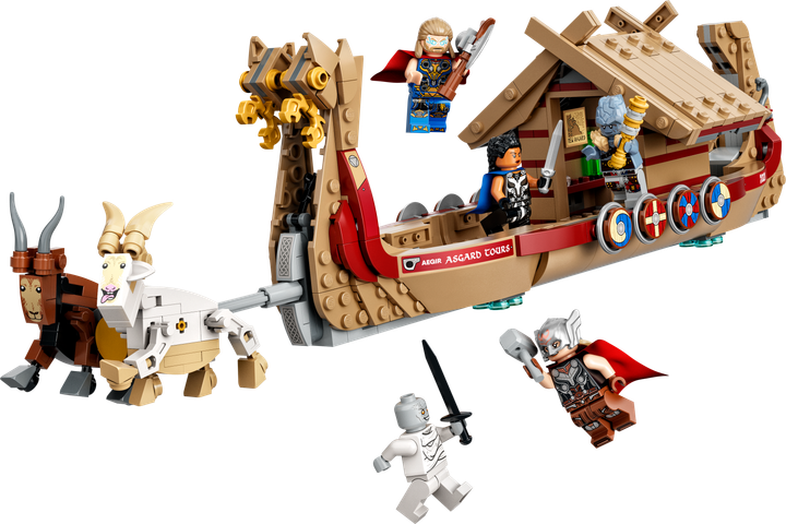 Zestaw klocków LEGO Super Heroes Kozia łódź 564 elementy (76208) - obraz 8