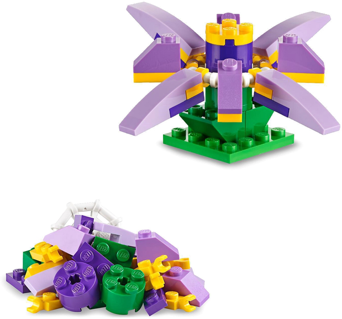 Конструктор LEGO Classic Коробка кубиків для творчого конструювання середнього розміру 484 деталі (10696) - зображення 12