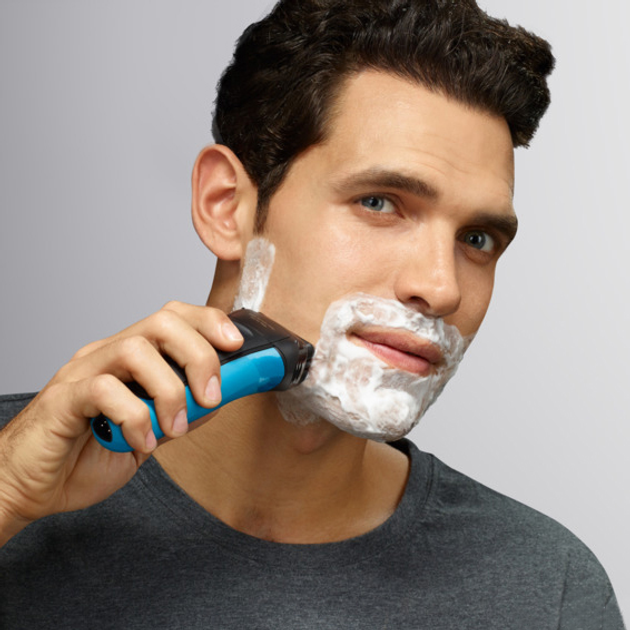 Golarka BRAUN Series 3 310s Blue - obraz 4
