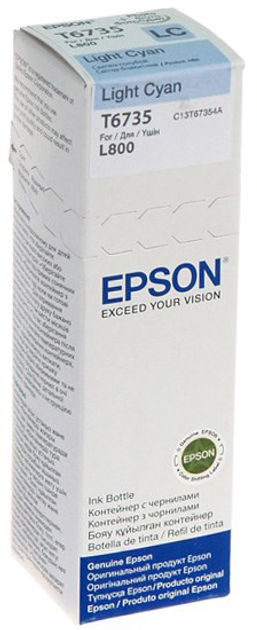 Pojemnik Epson L800 Light Cyan (C13T67354A) - obraz 1