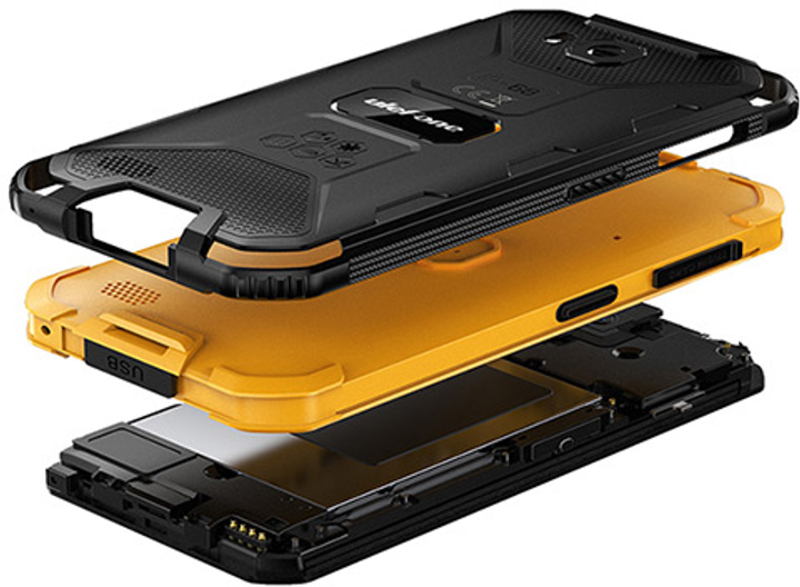 Smartfon Ulefone Armor X6 Pro 4/32GB Black-Orange (6937748734734) - obraz 5
