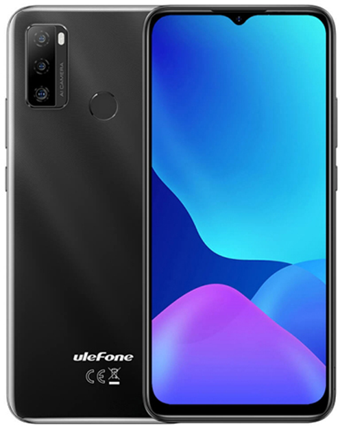 Smartfon Ulefone Note 10P 3/128GB Black (6937748734543) - obraz 1