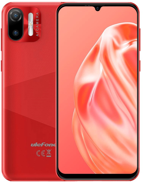 Smartfon Ulefone Note 6 1/32Gb Red - obraz 1