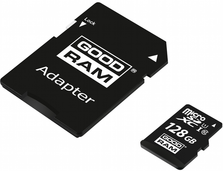 Goodram microSDXC 128GB UHS-I class 10 + adapter (M1AA-1280R12) - зображення 2