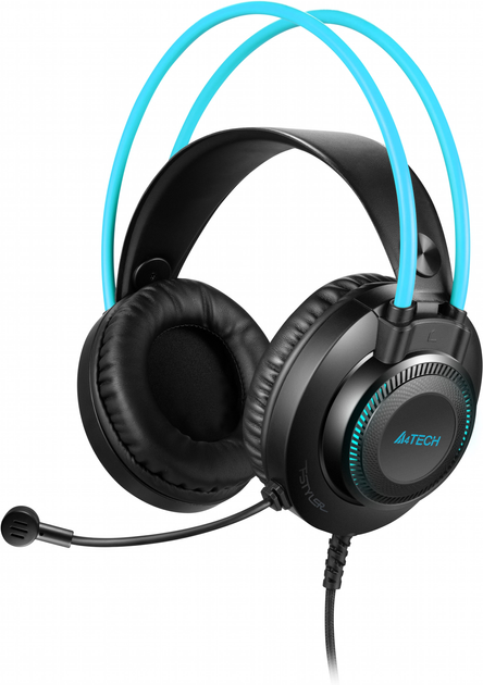 Słuchawki A4Tech Fstyler FH200i Niebieskie (4711421957021) - obraz 1
