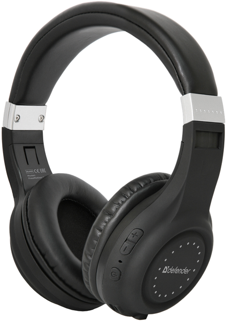 Навушники Defender FreeMotion B551 Bluetooth Black (63551) - зображення 1