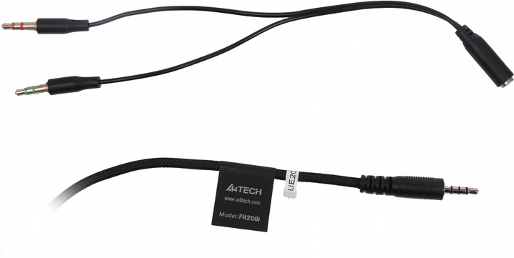 Słuchawki A4Tech Fstyler FH200i Szare (4711421956956) - obraz 5