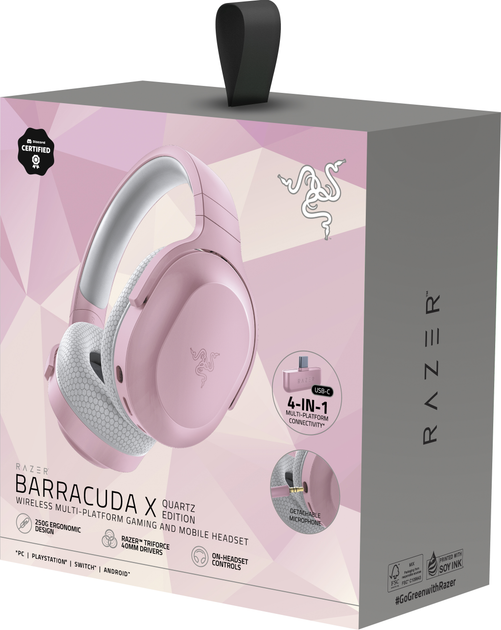 Słuchawki Razer Barracuda X Quartz (RZ04-03800300-R3M1) - obraz 8