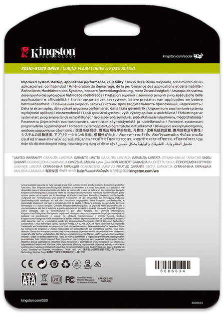 Dysk SSD Kingston DC500M 480 GB 2.5" SATAIII 3D TLC (SEDC500M/480G) - obraz 4