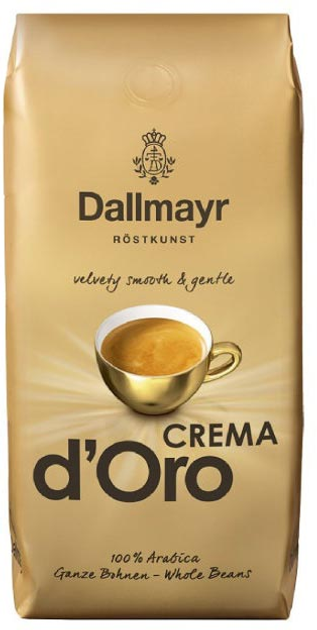 Кава в зернах Dallmayr Crema d'Oro 1 кг (4008167152729) - зображення 1