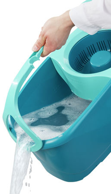 Zestaw do sprzątania Leifheit Clean Twist Disc Mop Ergo wiadro z mopem (52101) - obraz 3