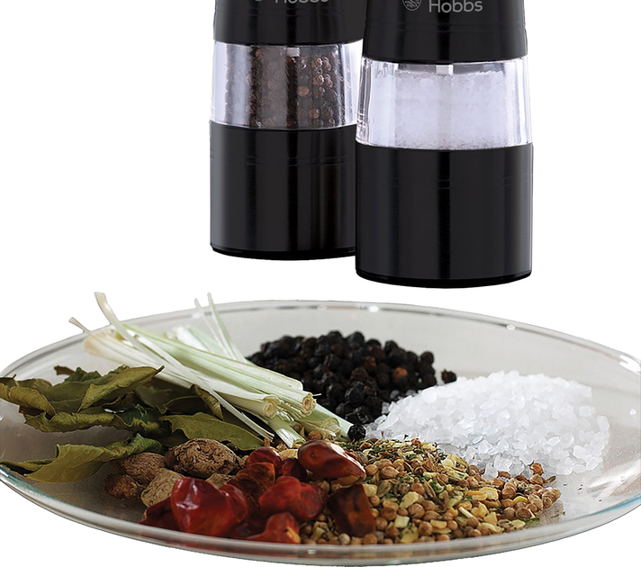 Młynki do soli i pieprzu Russell Hobbs 23.3 cm Czarny (28010-56) - obraz 8