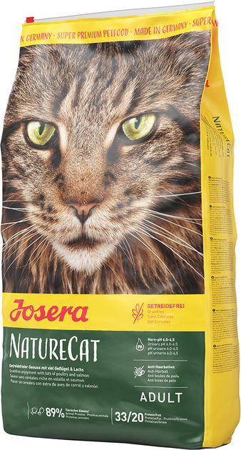 Сухий корм для дорослих котів Josera NatureCat беззерновой 2 кг (4032254749301) - зображення 1