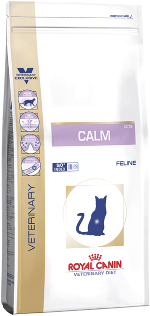 Sucha karma dla kotów zestresowanych ROYAL CANIN Vet Calm 4 kg (3182550765367) - obraz 1