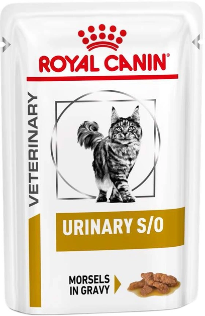 Вологий корм для кішок з урологічними проблемами ROYAL CANIN Vet Urinary S/O 12x85 г (9003579010044) - зображення 2