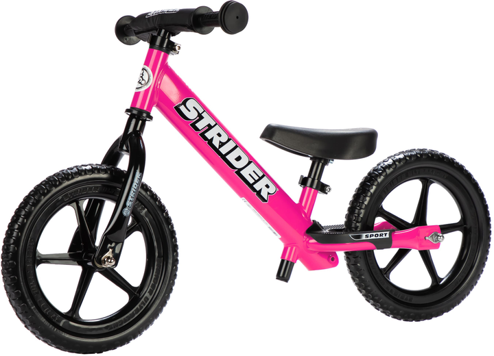 Rowerek biegowy Strider 12 Sport różowy (ST-S4PK) - obraz 2