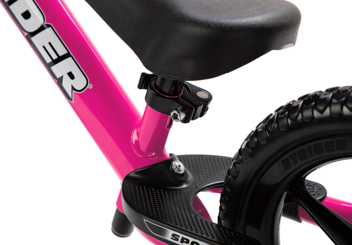 Rowerek biegowy Strider 12 Sport różowy (ST-S4PK) - obraz 8