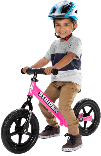 Rowerek biegowy Strider 12 Sport różowy (ST-S4PK) - obraz 9