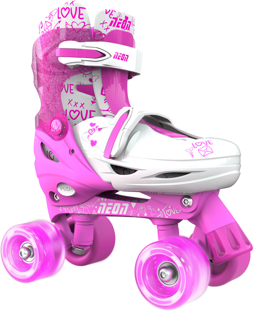 Wrotki Neon Combo Wrotki Różowe 34-38 (NT10P4) - obraz 3